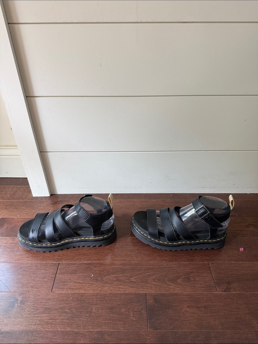 Doc Martens Blaire Sandals Black Sz 39 - Picture 2 of 5